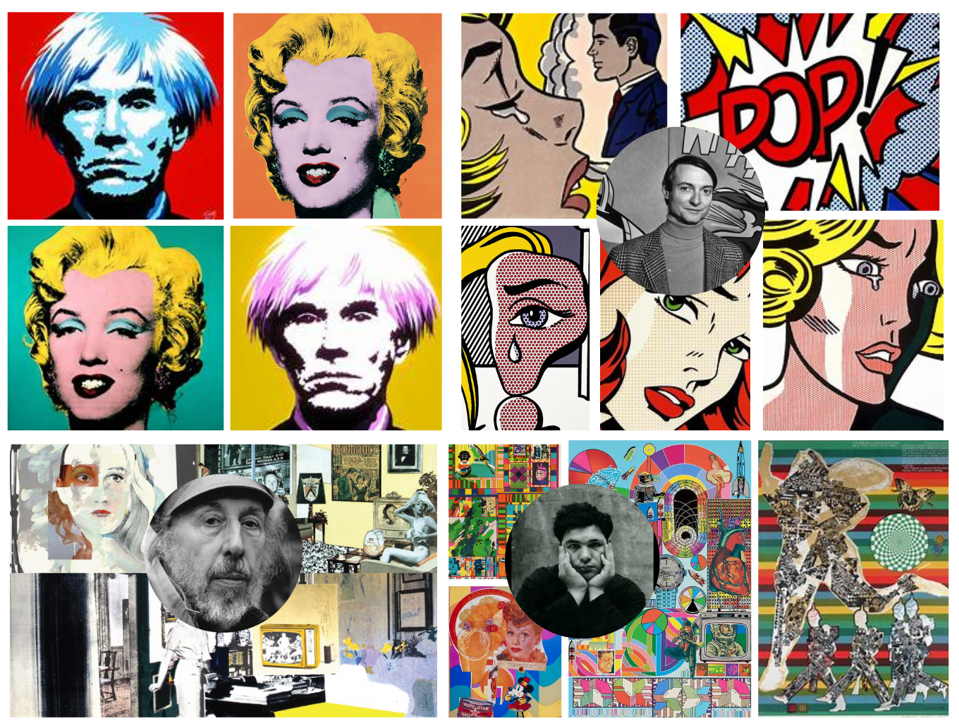 les artistes du pop art